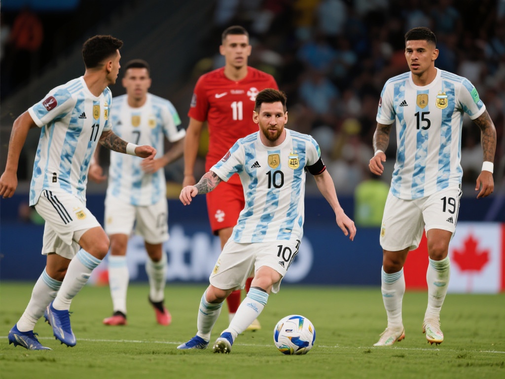 随着赛事的推进，阿根廷以其华丽的战术和球