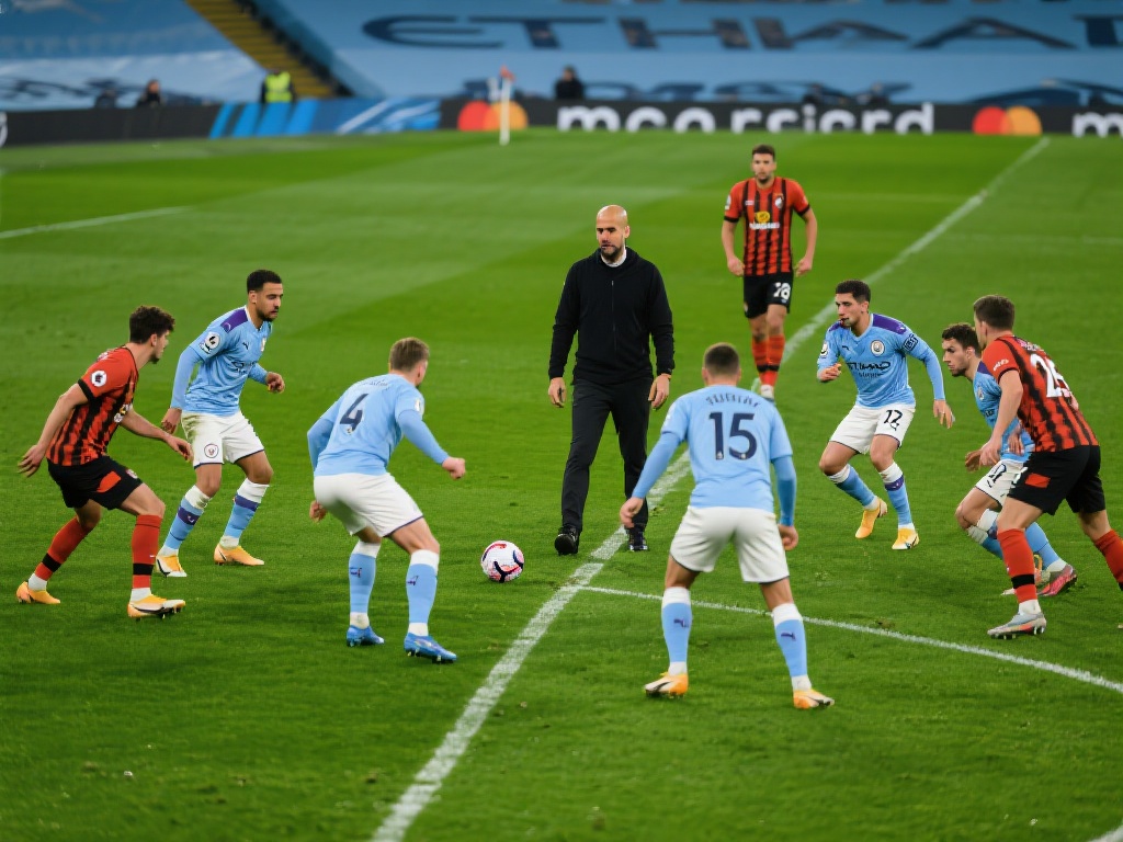 瓜迪奥拉的战术理念注重控球率和场地覆盖率